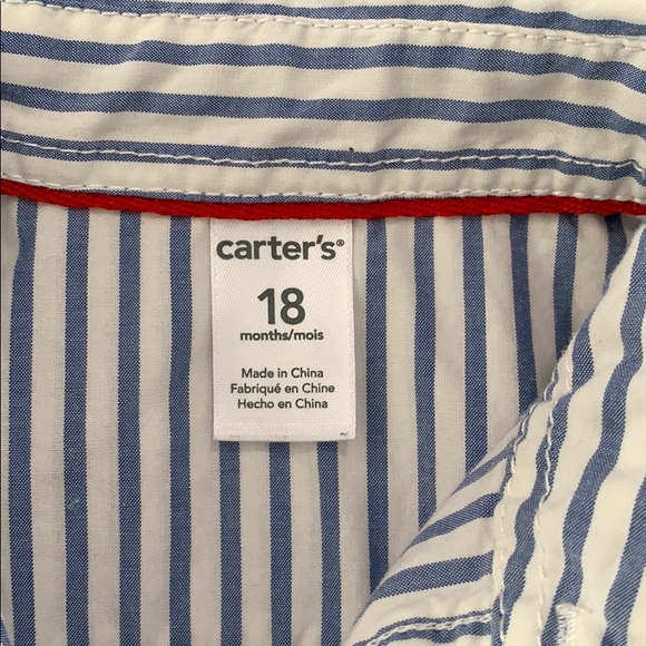 Carter’s button down - Picture 2 of 3